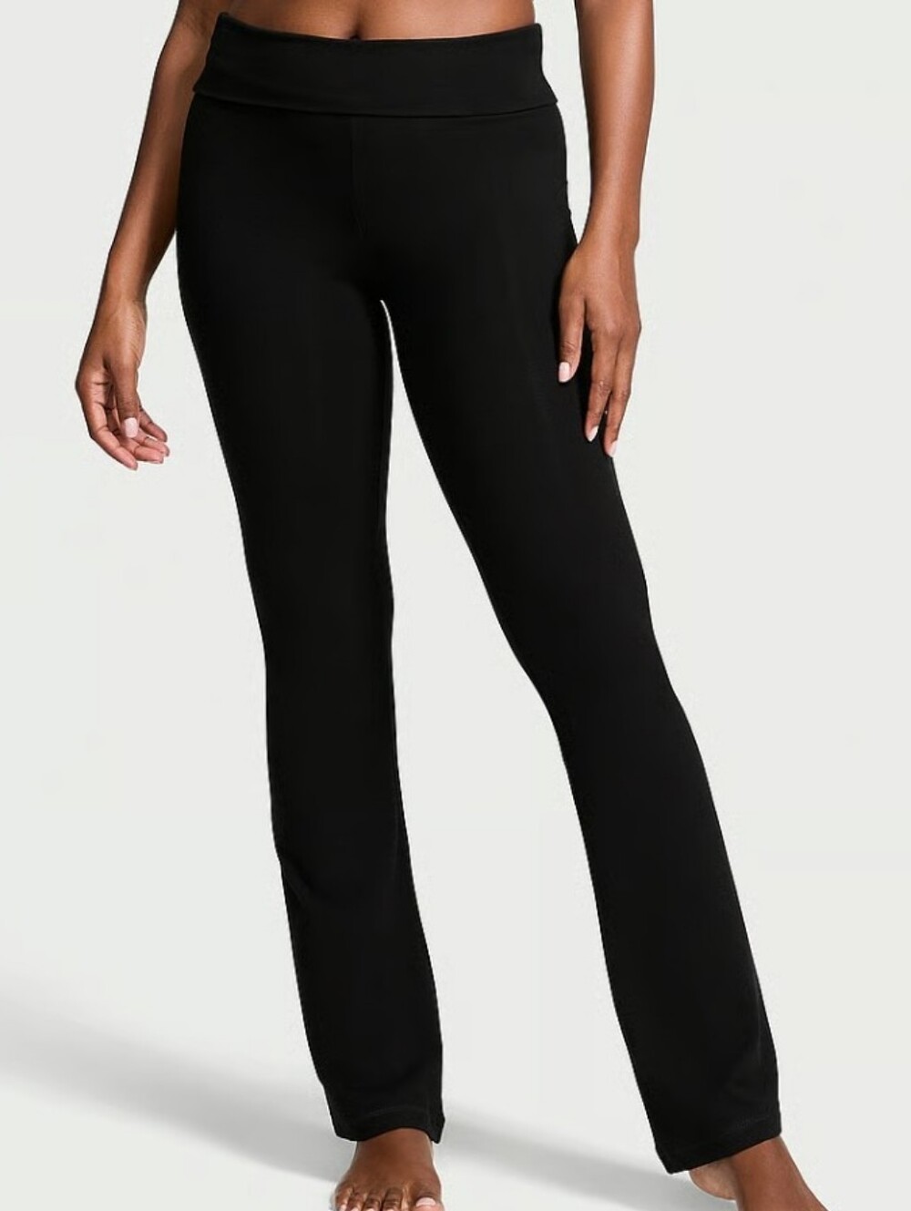 Angel Essentials Cotton Foldover Flare Legging Sz MED NWT